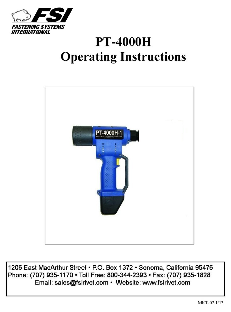 FSI PT-4000H User manual