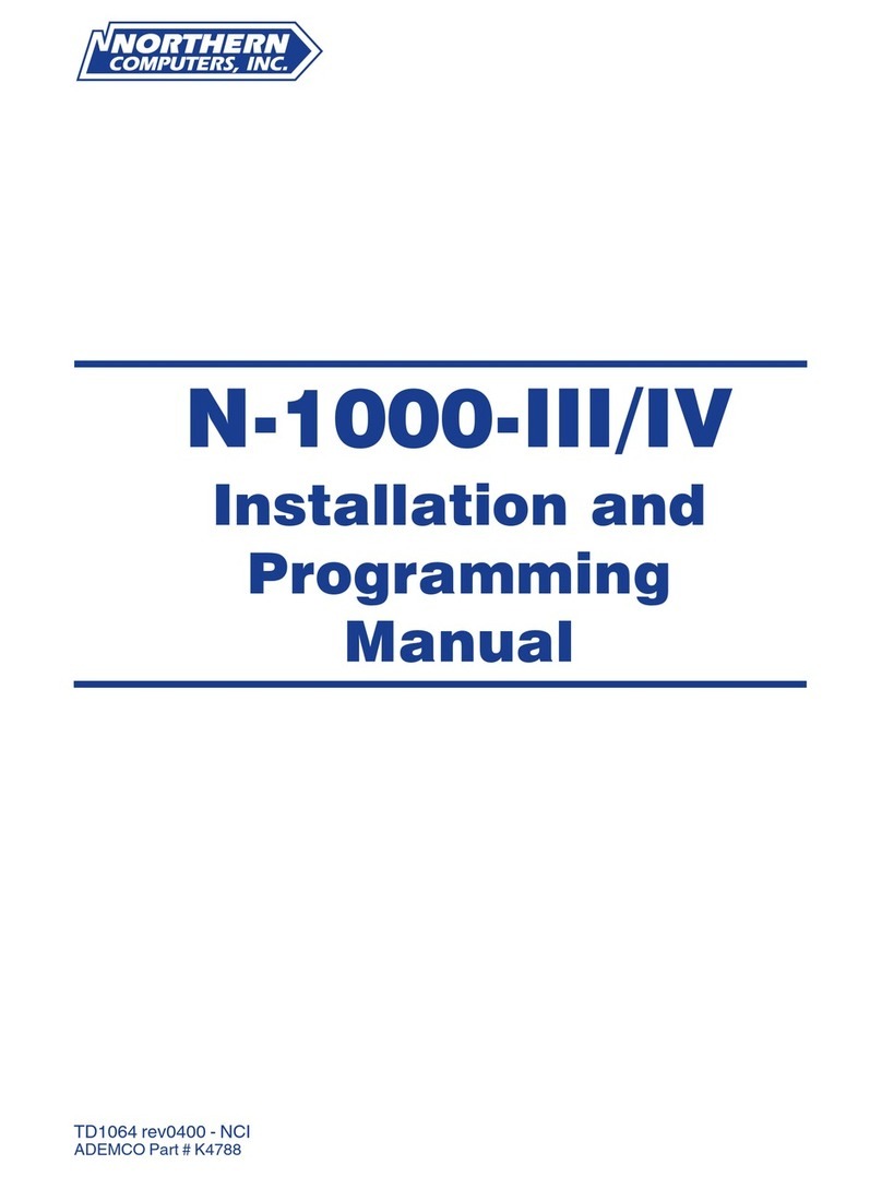 Northern N-1000-III Installation and programming manual