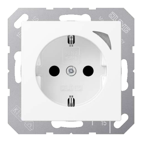 Jung SCHUKO BT 1521S Series User manual