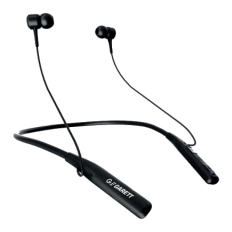 Garett SOUND FIT User manual