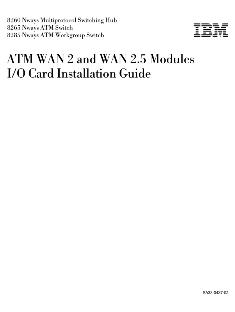 IBM Nways 8260 installation guide