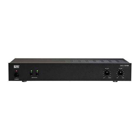 OSD Audio DAC XA100 User manual