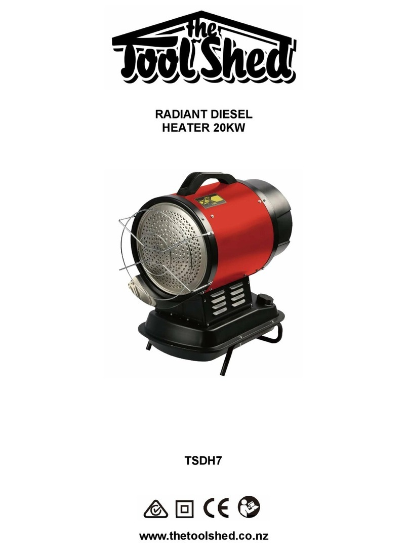 Tool Shed TSDH7 User manual