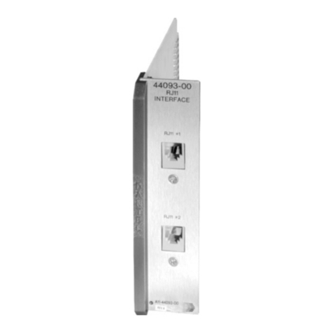 Dantel 44093 Installation & operation manual