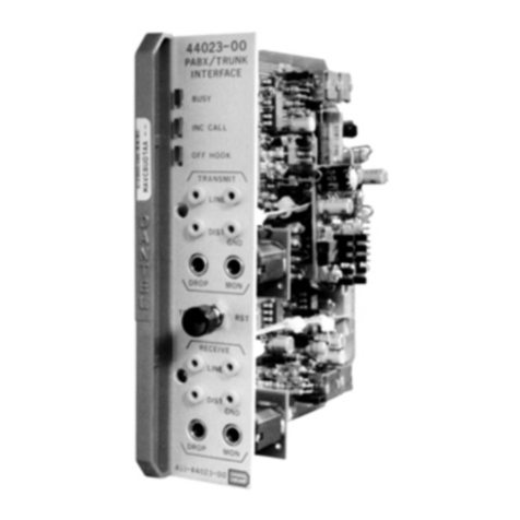 Dantel 44023 Installation & operation manual