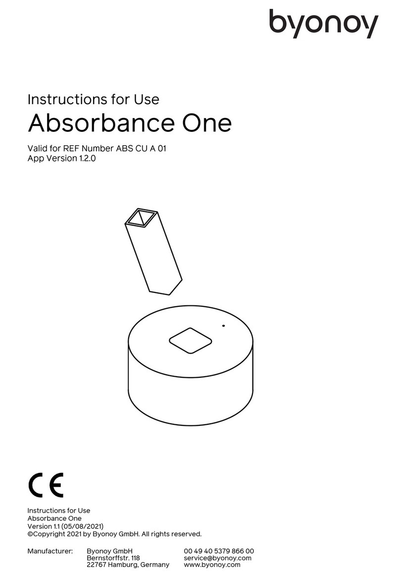 Byonoy Absorbance One Instructions for use