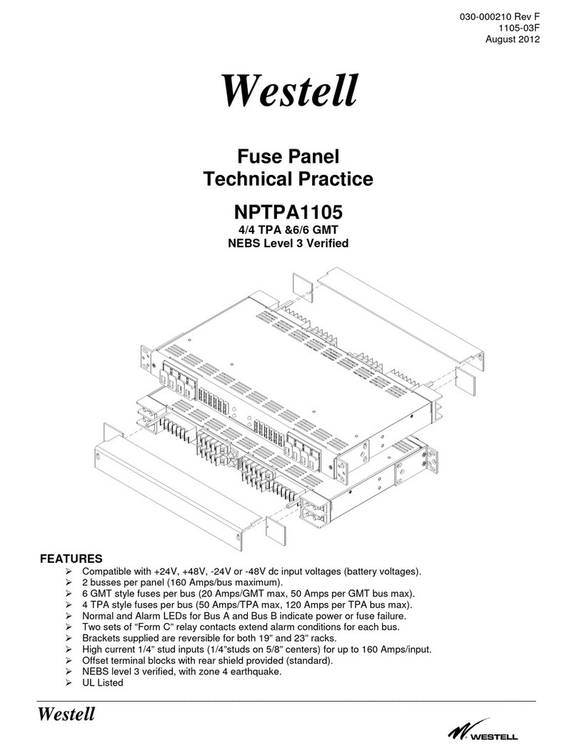 Westell NPTPA1105 Technical practice
