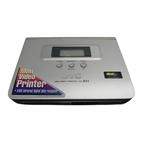 JVC MINI VIDEO PRINTER GV-HT1 User manual