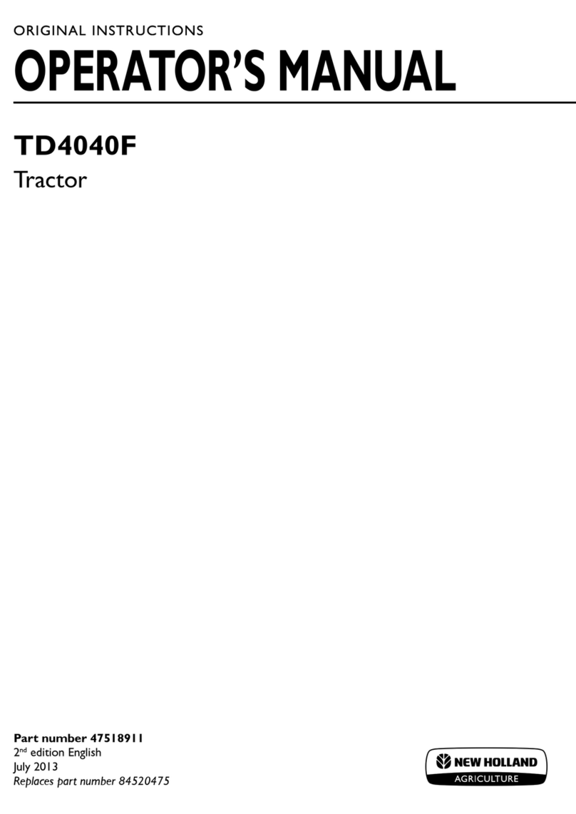 New Holland TD4040F User manual