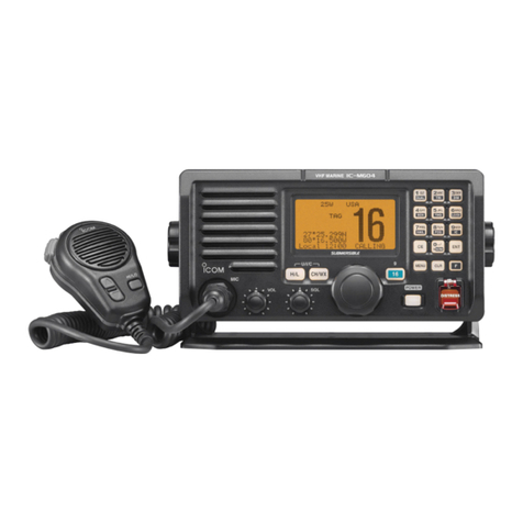 Icom IC-M604A User manual