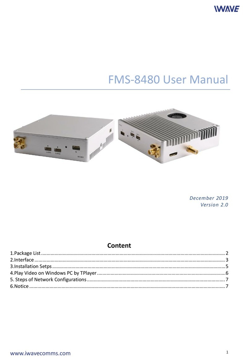 iWave FMS-8480 user manual