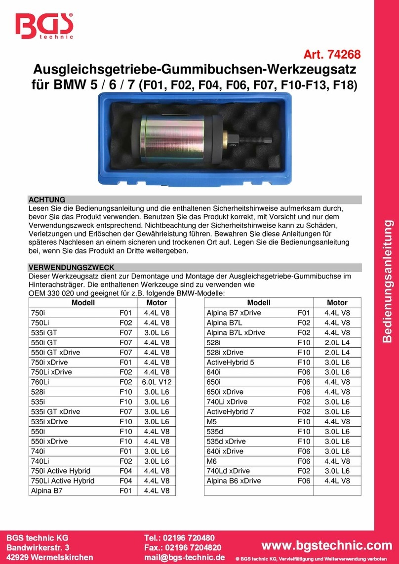 BGS technic 74268 instruction manual