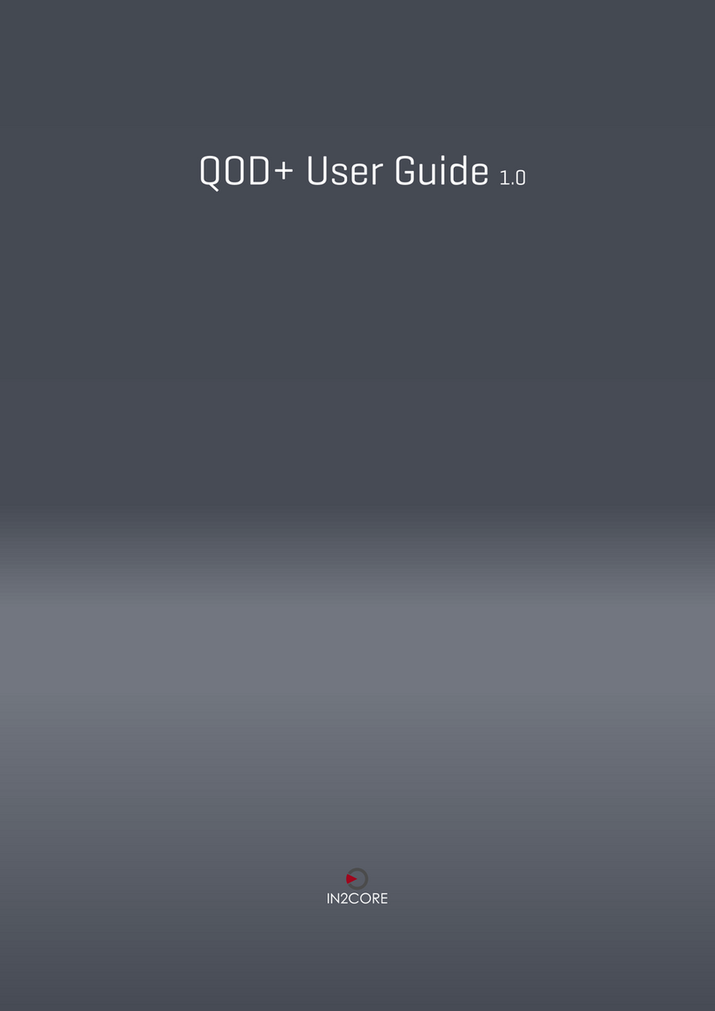 IN2CORE QOD+ user guide