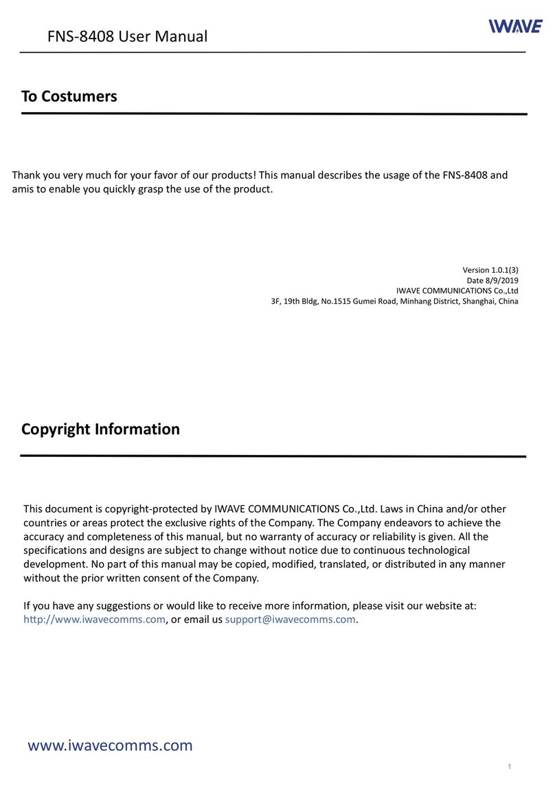 iWave FNS-8408 user manual