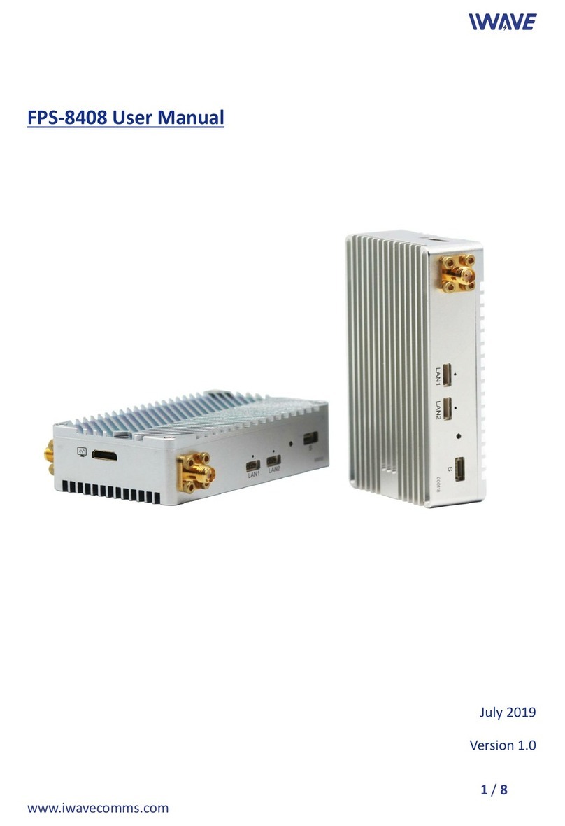 iWave FPS-8408 User manual