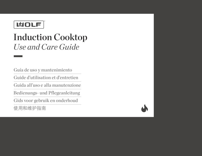 Wolf CI36560T/S Use and care guide