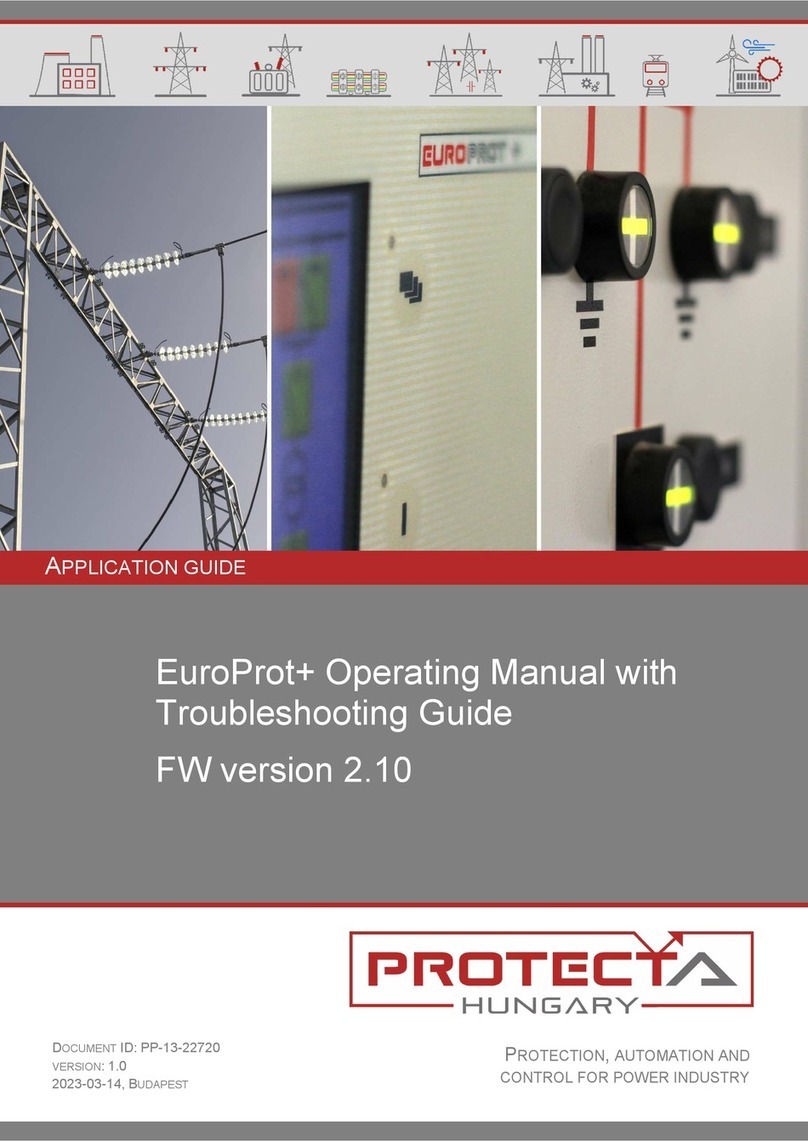 Protecta EuroProt+ Operating Manual with Troubleshooting Guide