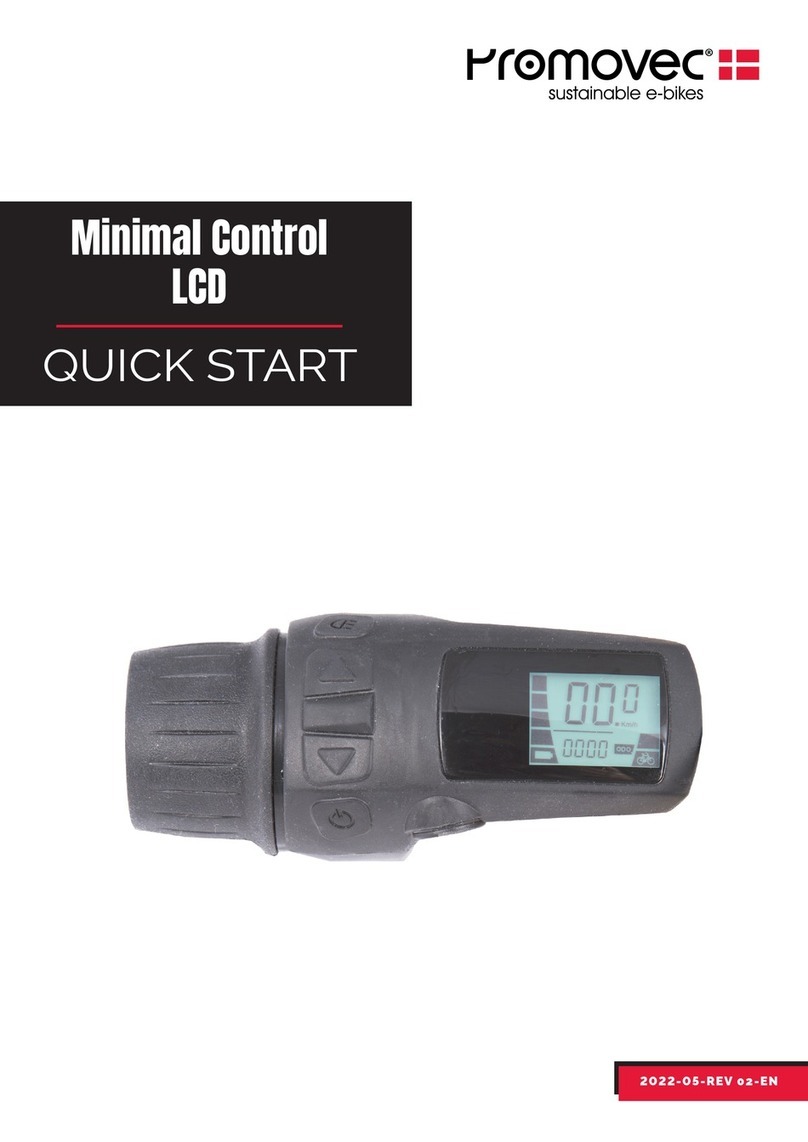 Promovec Minimal Control LCD User manual