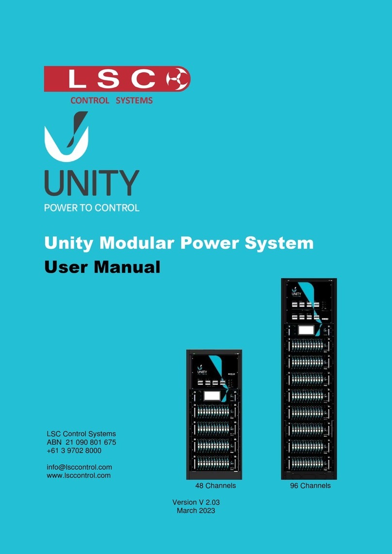 LSC Unity UIR48 user manual