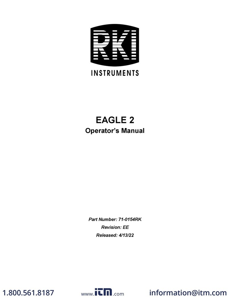 RKI Instruments EAGLE 2 User manual