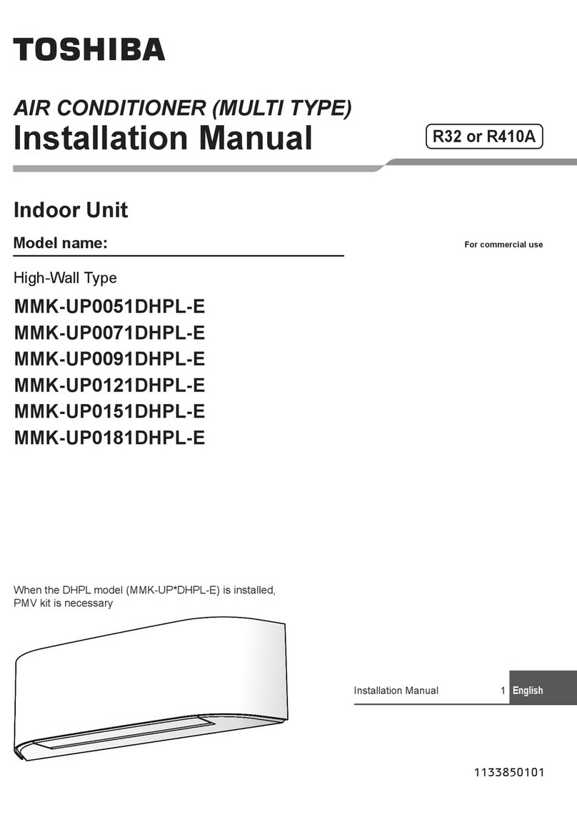 Toshiba MMK-UP0051DHPL-E User manual
