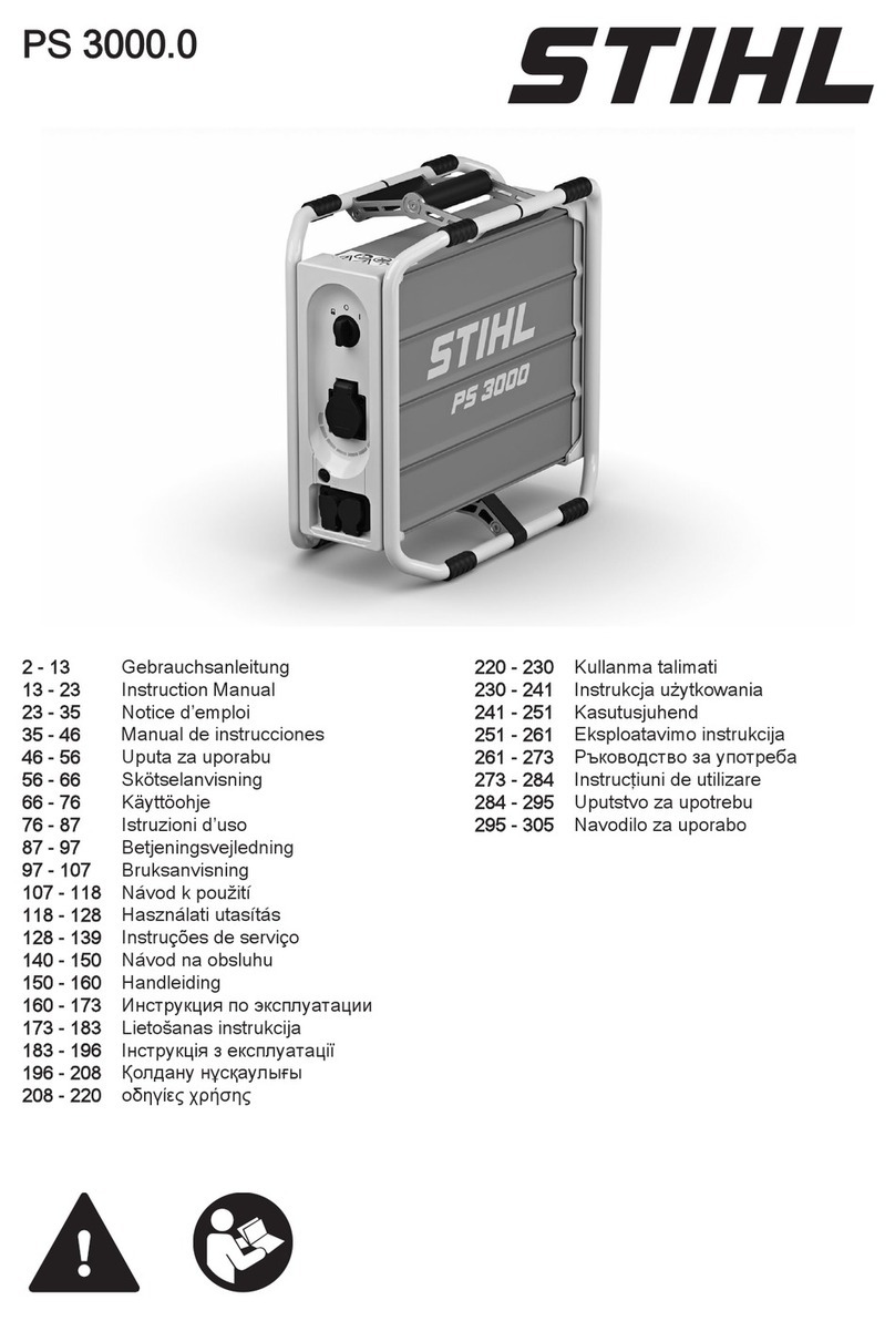 Stihl PS 3000.0 User manual