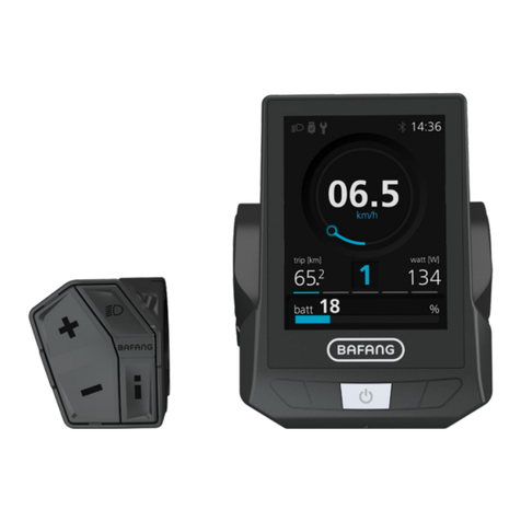 BAFANG DP C271.CAN user manual