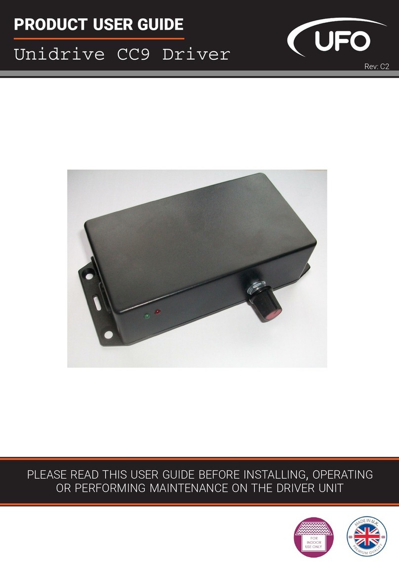 UFO Unidrive CC9 Specification sheet