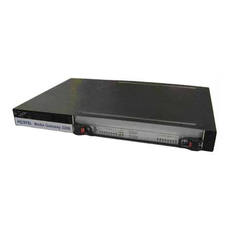 Nortel MG 3200 installation guide