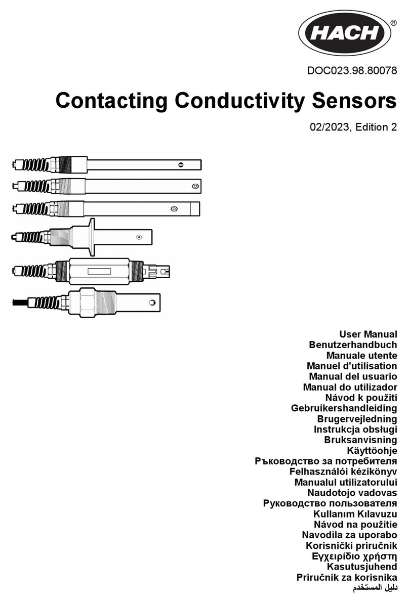 Hach D3433B8.99 User manual