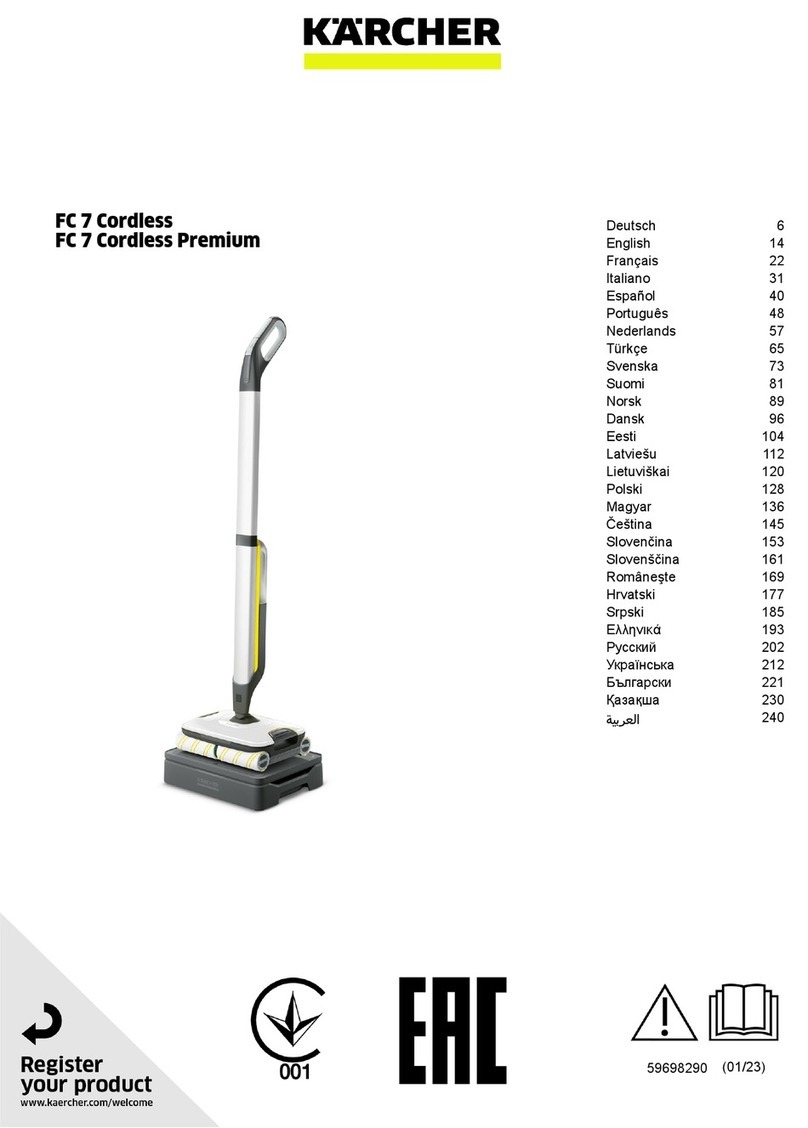 Kärcher FC 7 Cordless manual