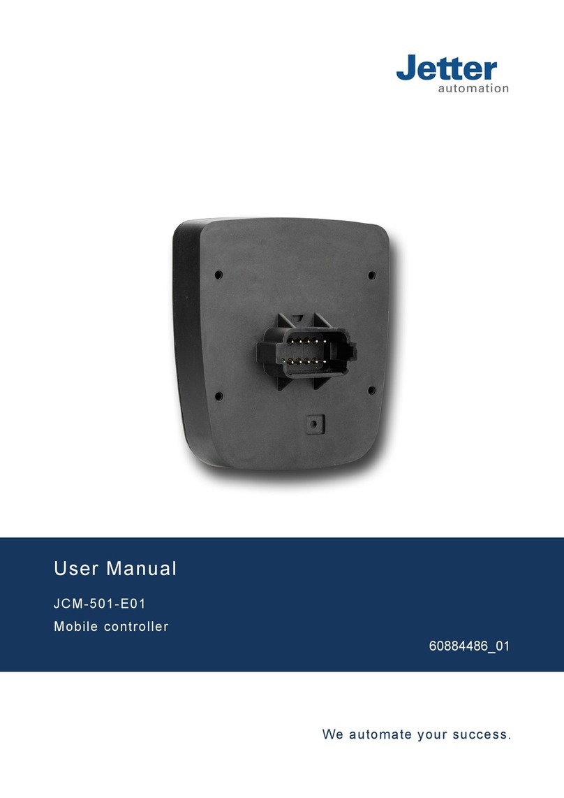Jetter JCM-501-E01 user manual