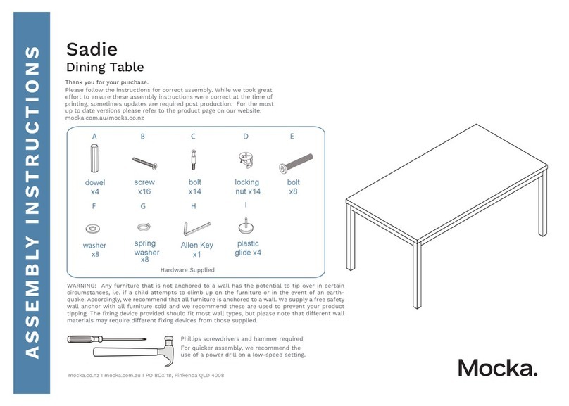 Mocka Sadie User manual Mocka Sadie User manual