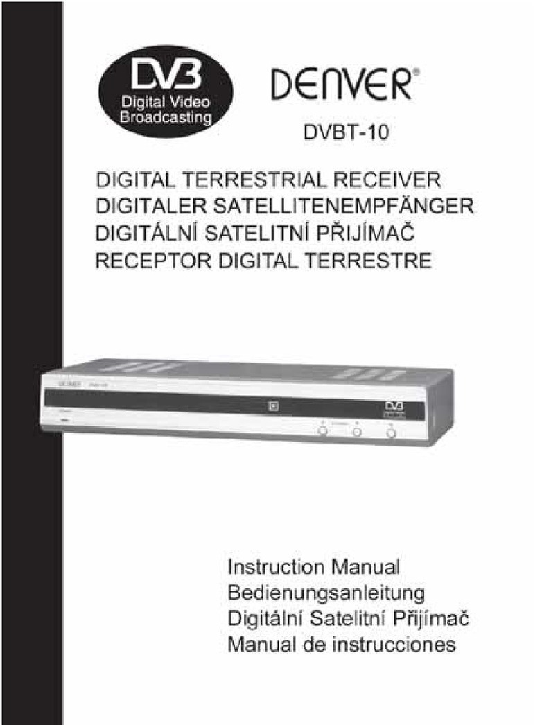 Denver DVBT-10 instruction manual