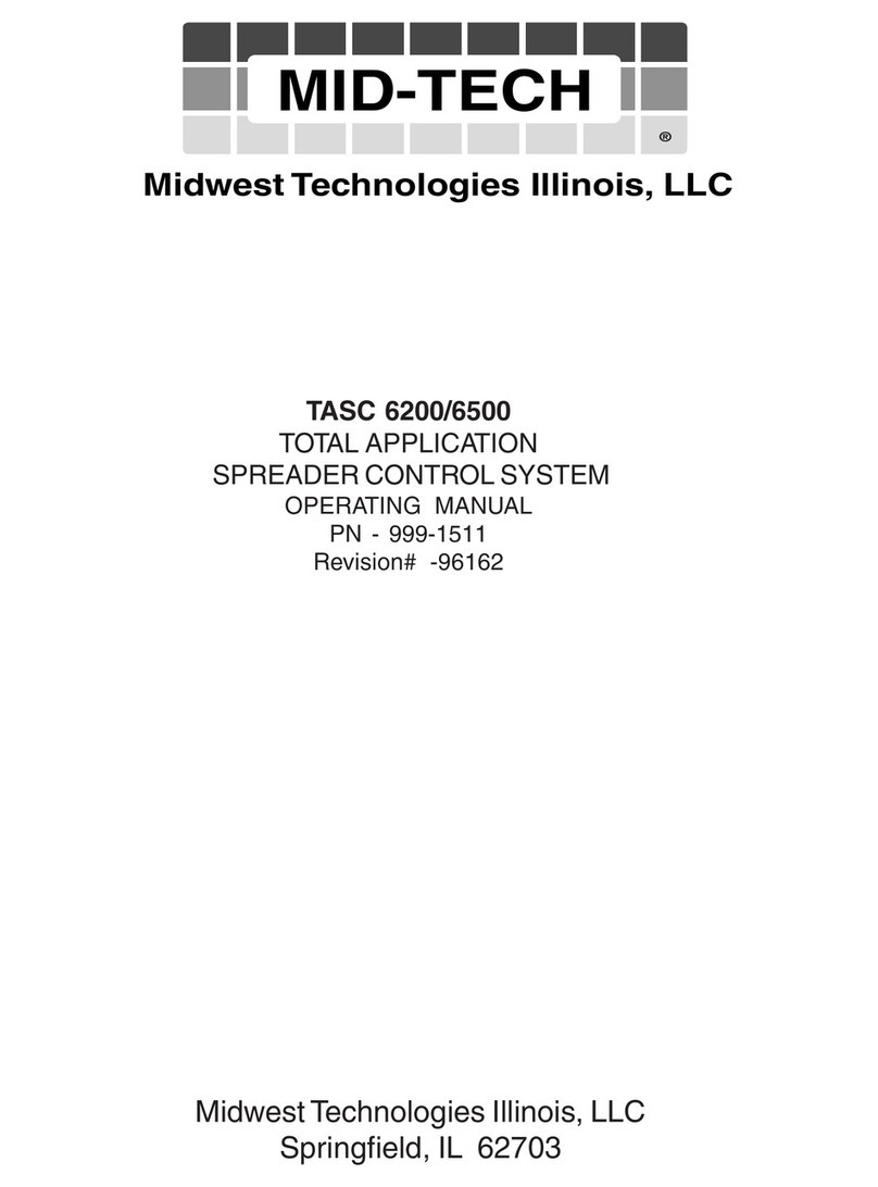 Midwest Mid-Tech TASC 6200 operating manual