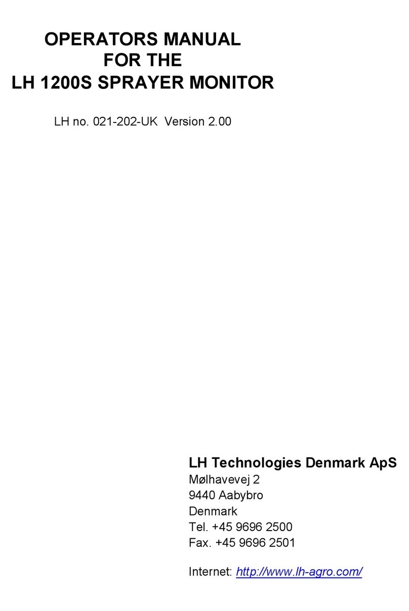 LH Argo 1200S Operator's manual