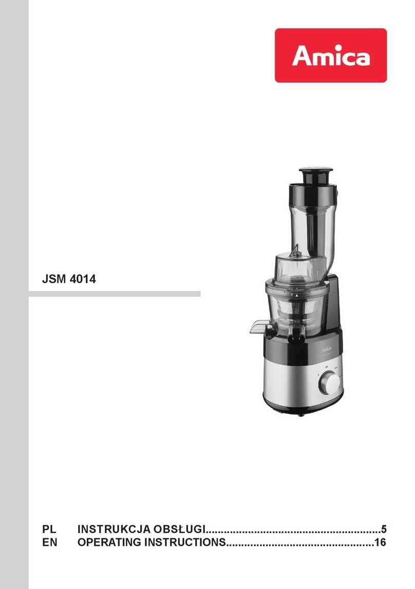 Amica JSM 4014 operating instructions