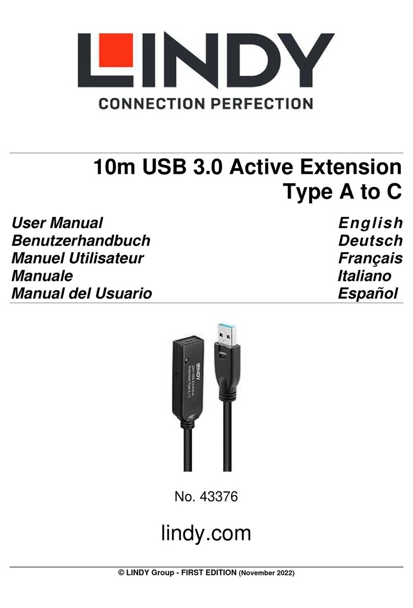 Lindy 43376 user manual