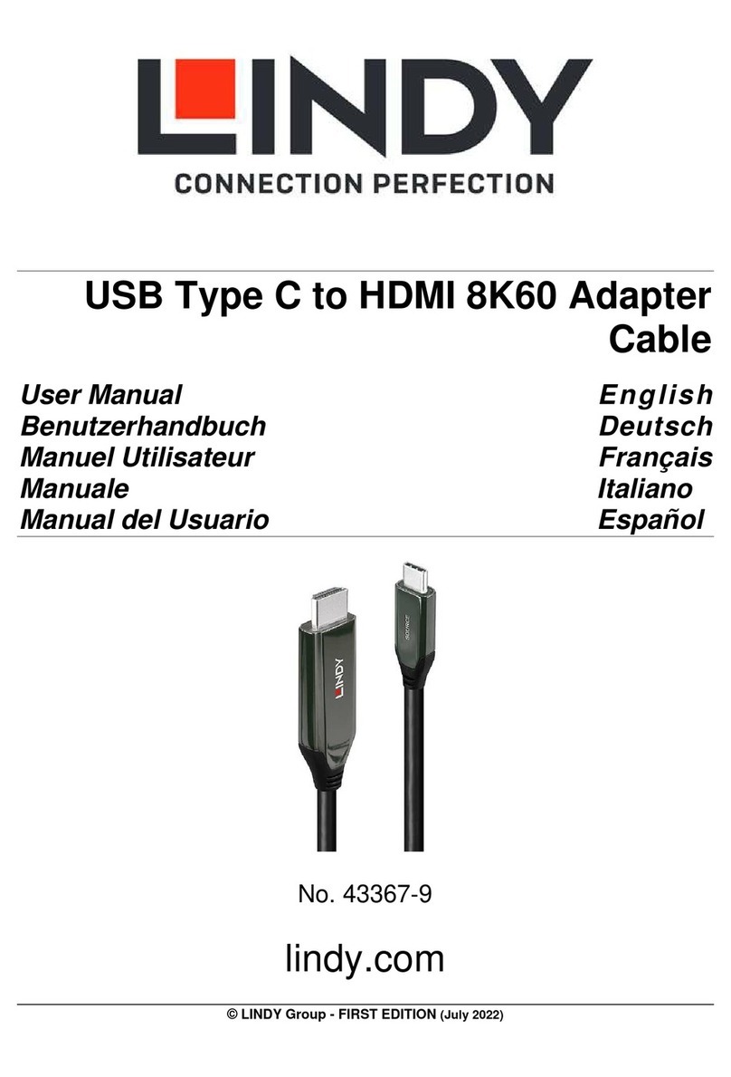 Lindy 43367-9 user manual