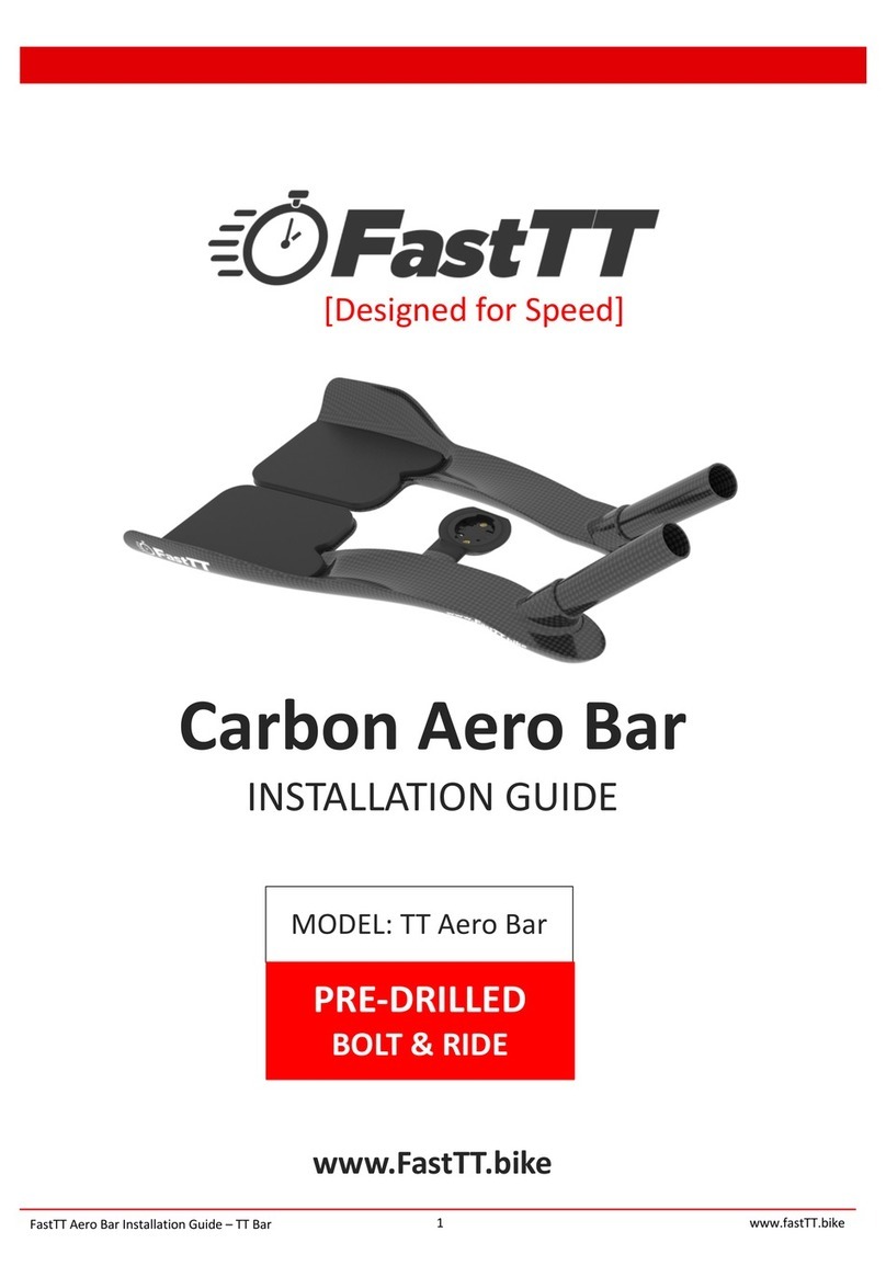 FastTt Carbon Aero Bar User manual
