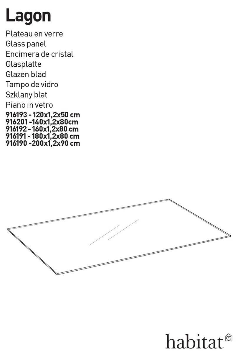 Habitat Lagon 916193 User manual