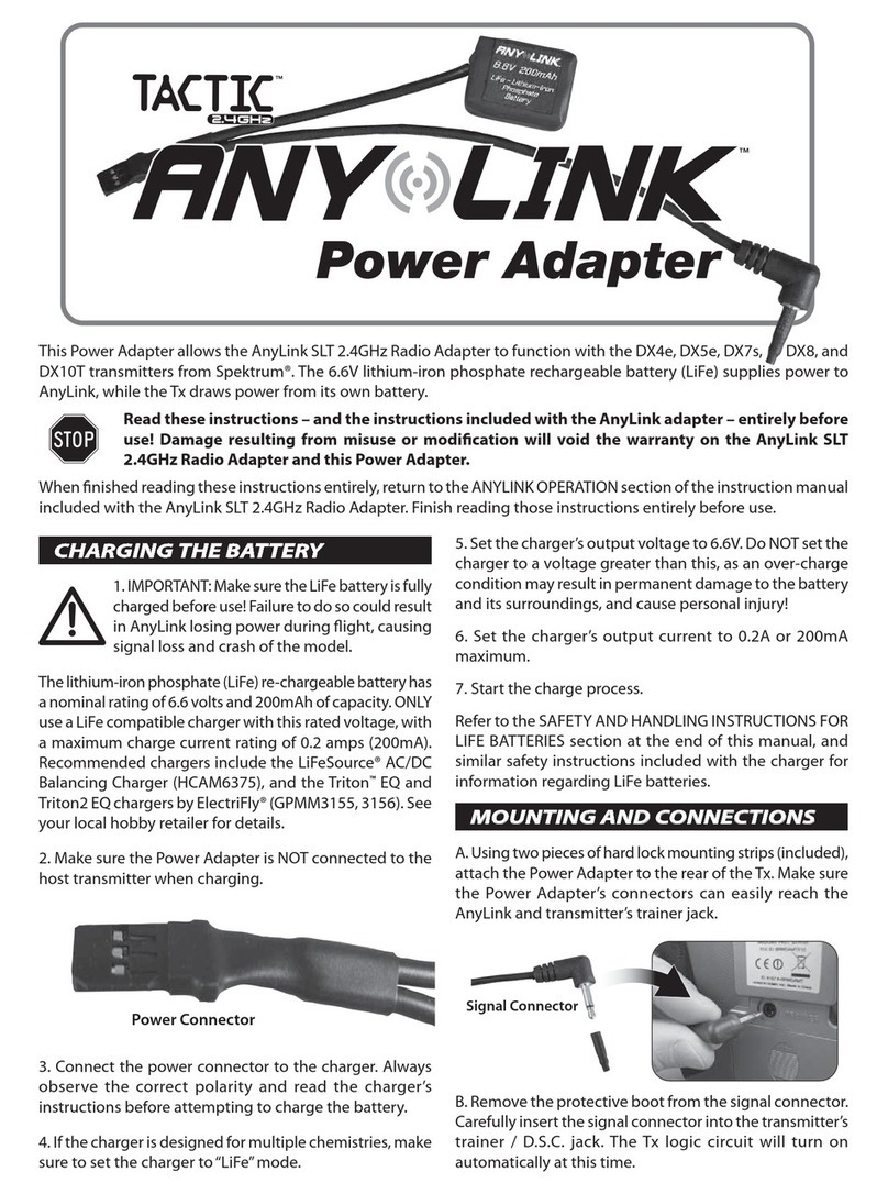 Tactic Any Link User manual
