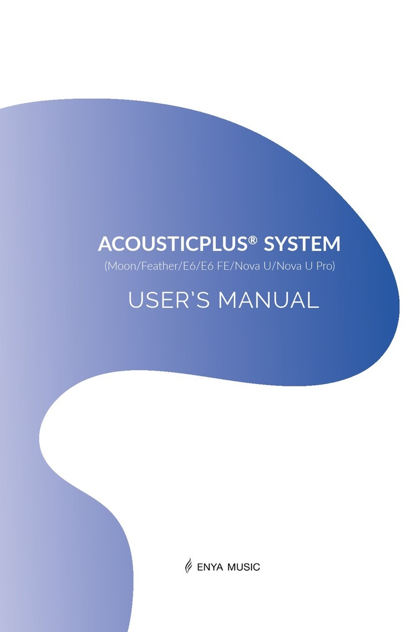 ENYA MUSIC ACOUSTICPLUS Moon user manual