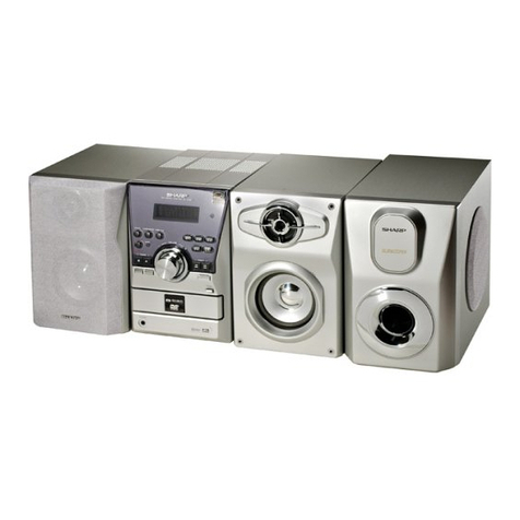 Sharp XL-DV60 User manual