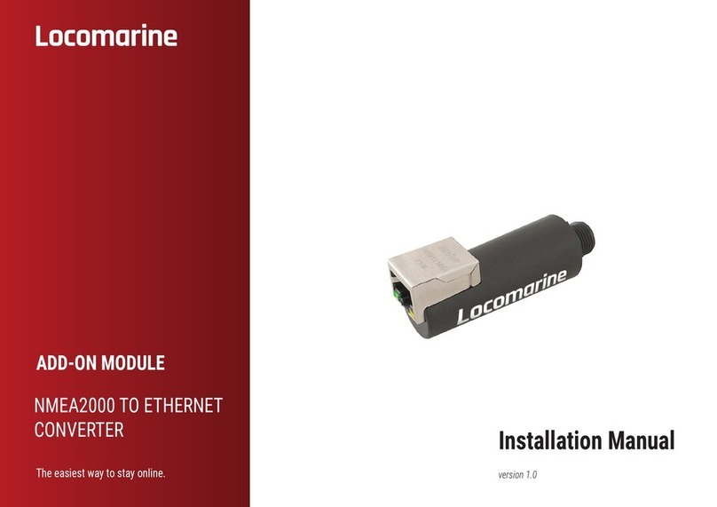 Locomarine NMEA2000 User manual