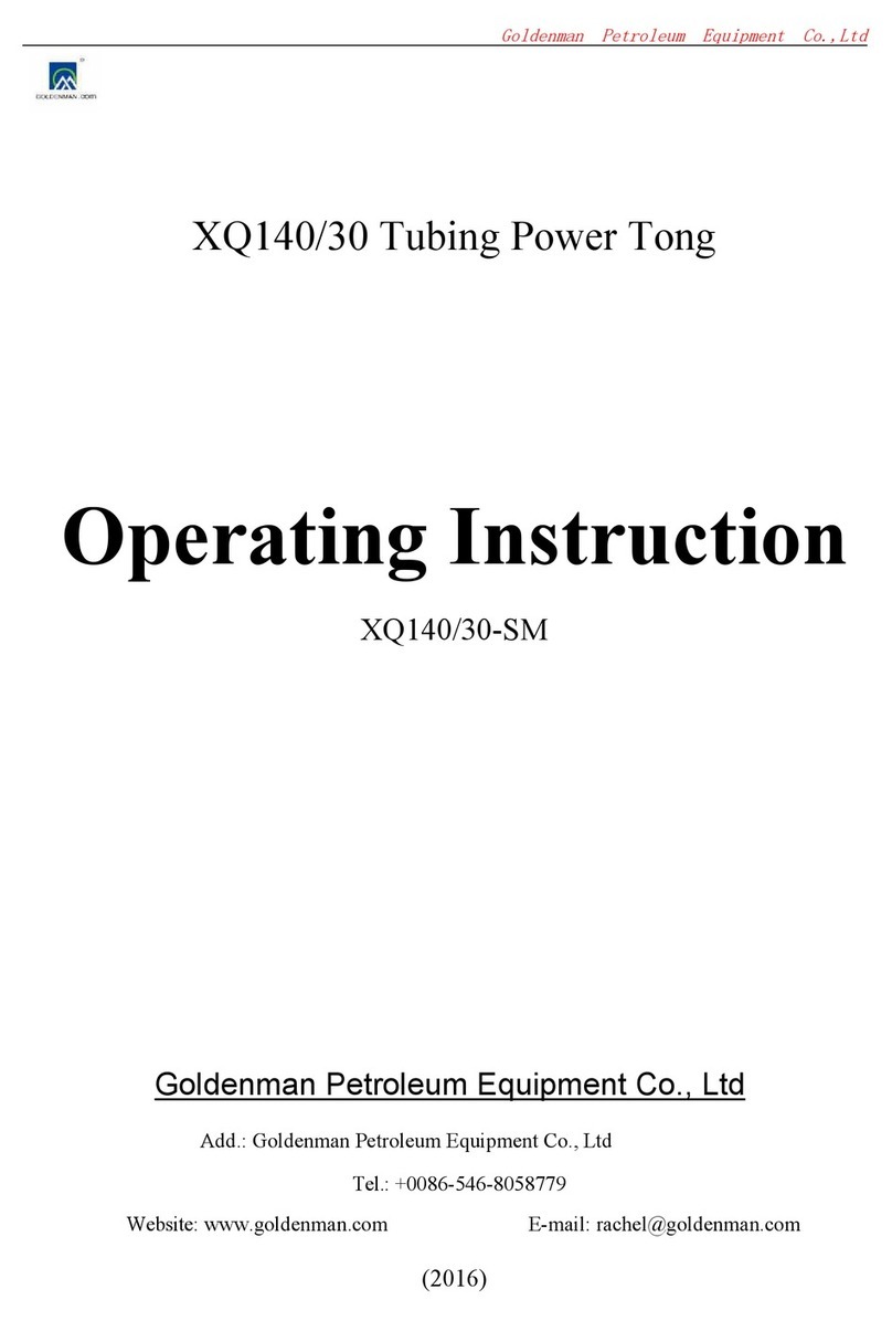 Goldenman Petroleum Equipment XQ140/30-SM operating instructions Goldenman Petroleum Equipment XQ140/30-SM operating instructions