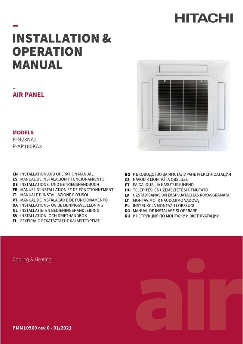 Hitachi P-N23NA2 User manual