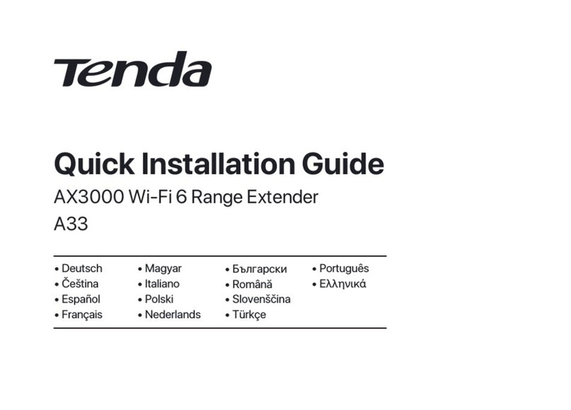 Tenda A33 User manual