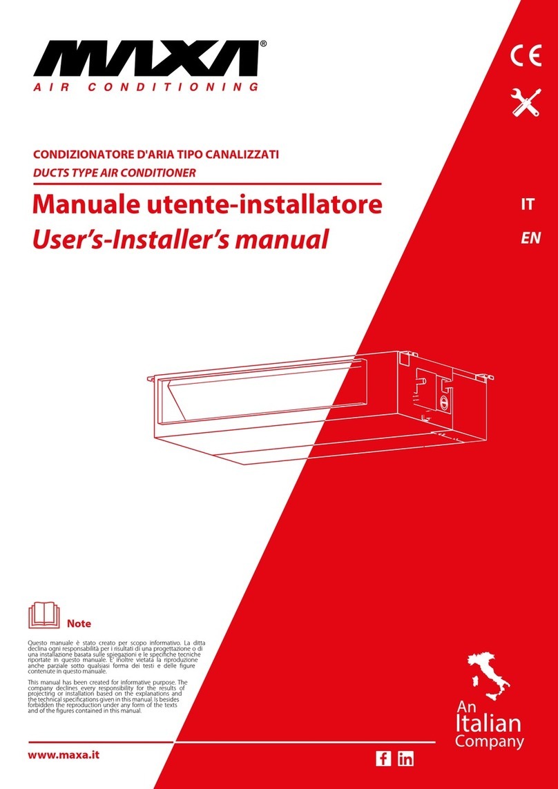 MAXA MUI01005O0001-00 User manual