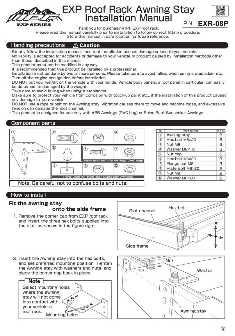 ipf EXP Series installation manual